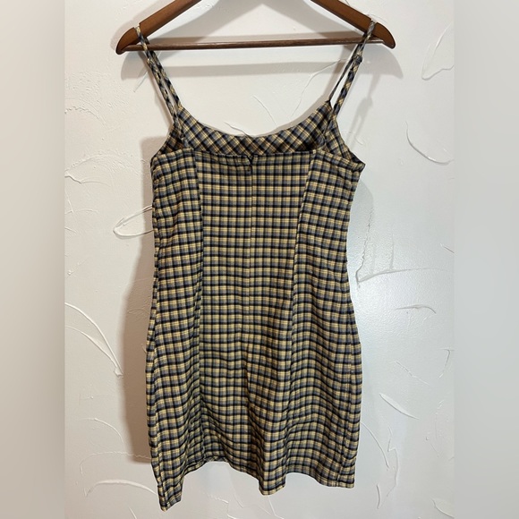 Wild Fable Plaid Babydoll Mini Dress SZ Small - Picture 5 of 13